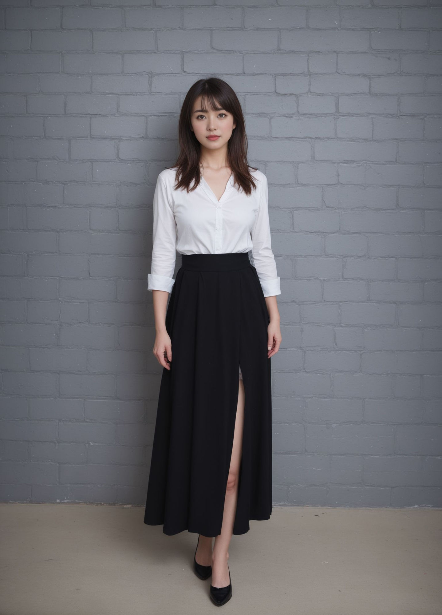 サンプル画像1:あんなこと、こんなこと、叶えてくれる女子アナの裏バイト1(AIドルオフィス) [d_520437]