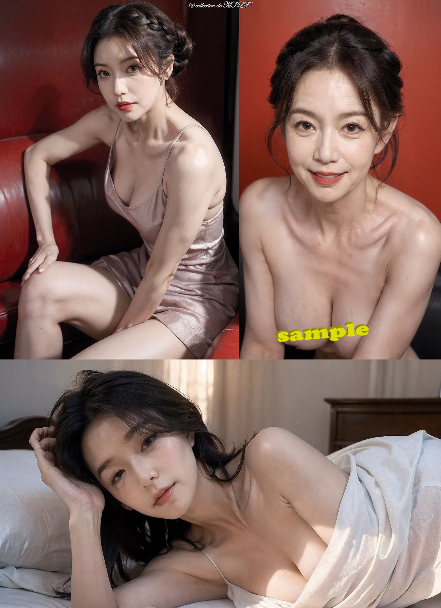 サンプル画像2:【AI】熟女コンパニオン カタログ(熟女コレクション) [d_520448]