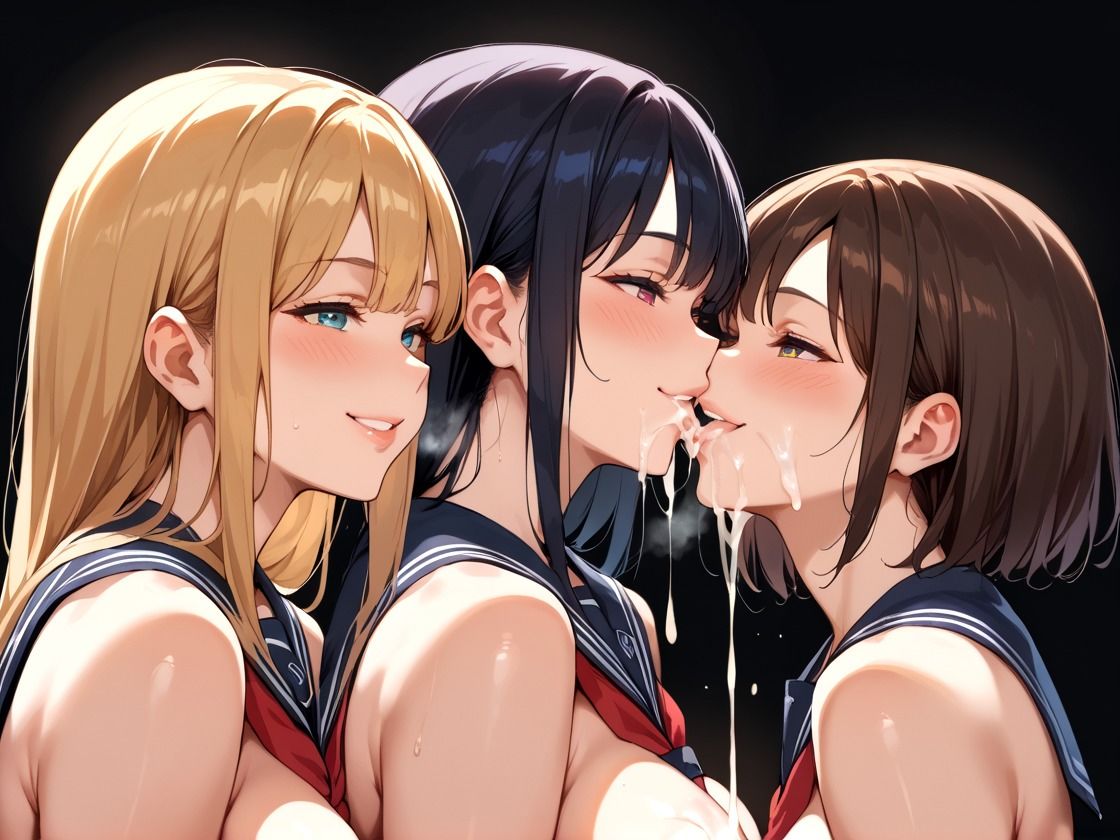 サンプル画像1:背徳学園 性教育顔面騎乗 騎乗位で寝取る女子校生(あめふらし) [d_520549]