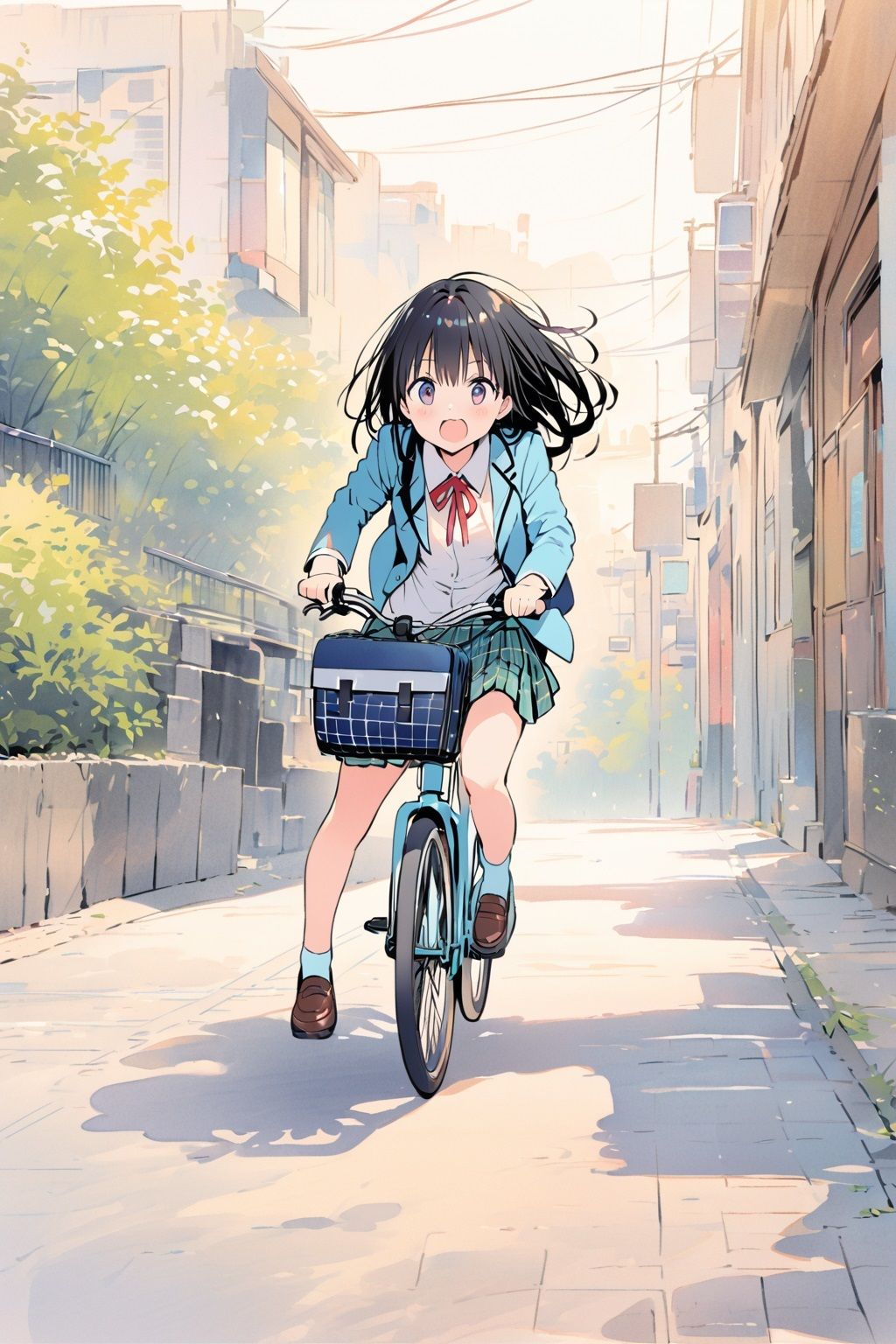 サンプル画像2:女子校生の日常風景-The daily life of a high school girl-(誉純一郎) [d_520604]