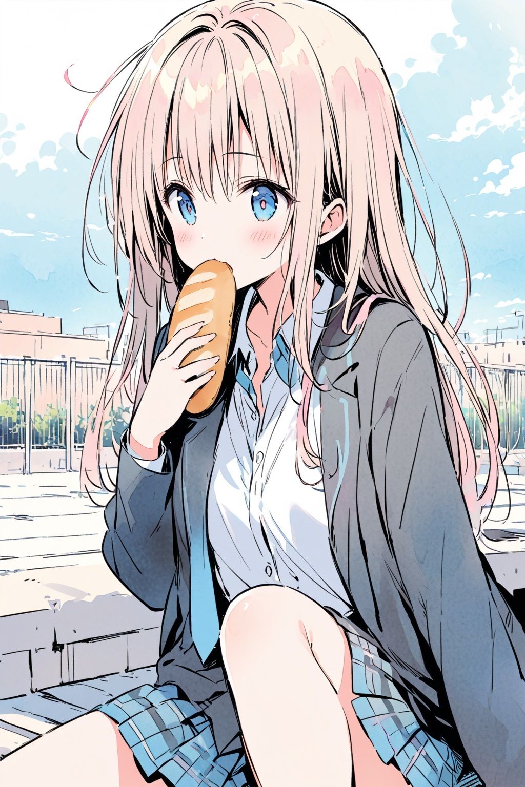 サンプル画像3:女子校生の日常風景-The daily life of a high school girl-(誉純一郎) [d_520604]