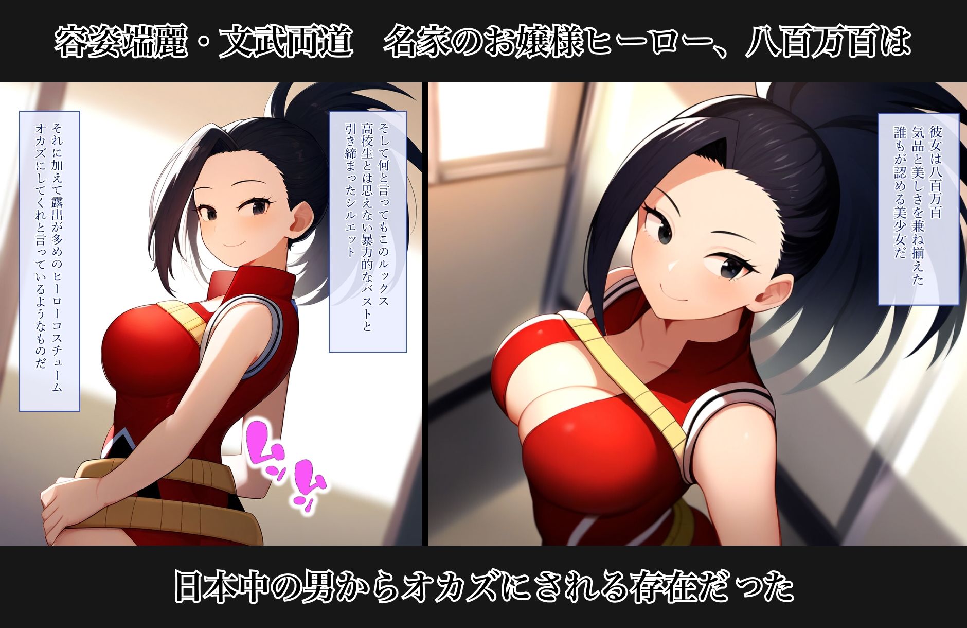 サンプル画像1:優等生ヒーローをオナニー動画で脅迫して性奴◯にする(一郎二留リミテッド) [d_520706]