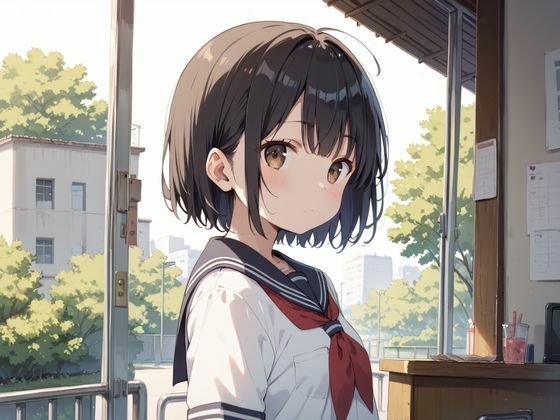 サンプル画像1:貧乳の妹と絶頂するまで性教育(おちんこぽん) [d_520737]