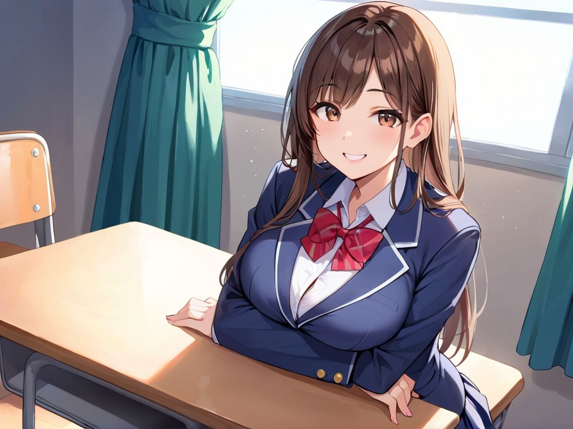 サンプル画像1:毎日勉強で疲れたから幼馴染にイキ抜きしてもらった(オナキ) [d_520738]