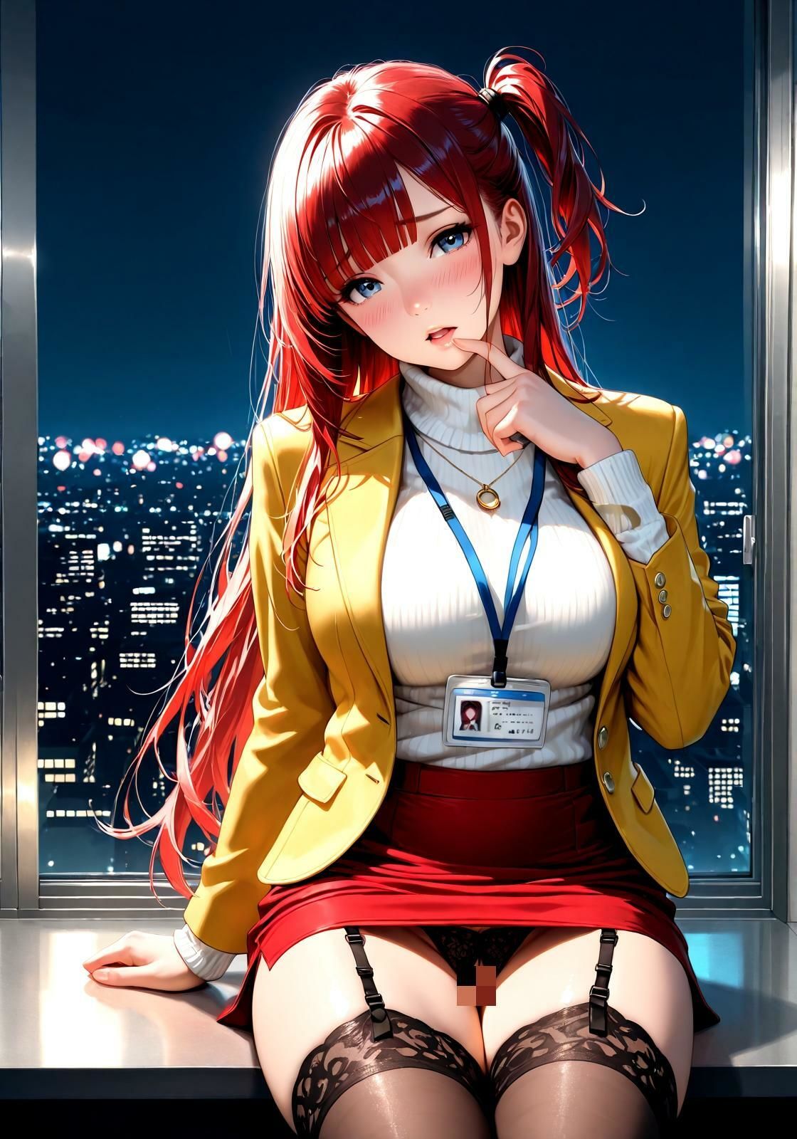 サンプル画像1:後輩の誘惑がキツイ  〜後輩の面倒を見るのも先輩の仕事〜(ニッチッチ) [d_520766]