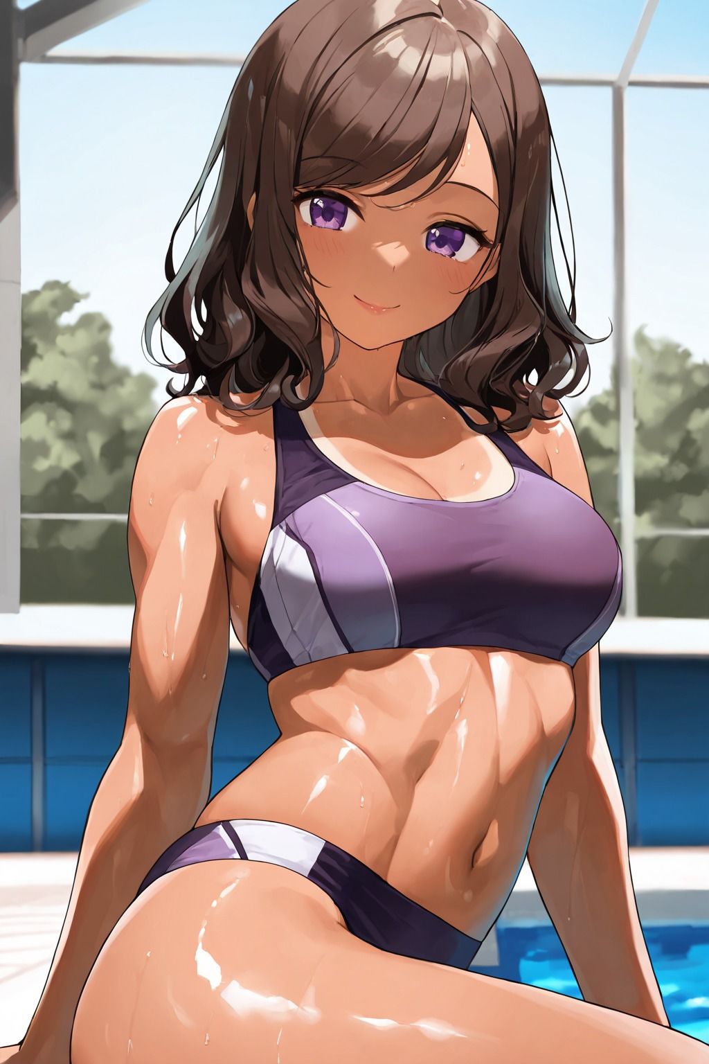 サンプル画像5:ビーチバレー選手を水着撮影と言って呼び出してみた(Kai楽Club) [d_520800]