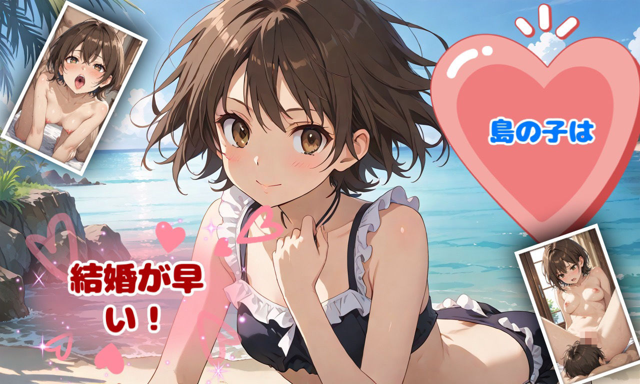 サンプル画像1:島の子は結婚がはやい！(うさぎのイロハ) [d_520897]