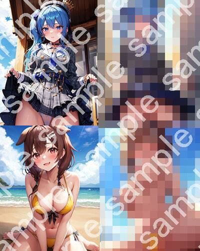 サンプル画像6:【ホ◯ライブ No.01】tsuna CGイラスト集(TSUNA-MAYO) [d_521024]