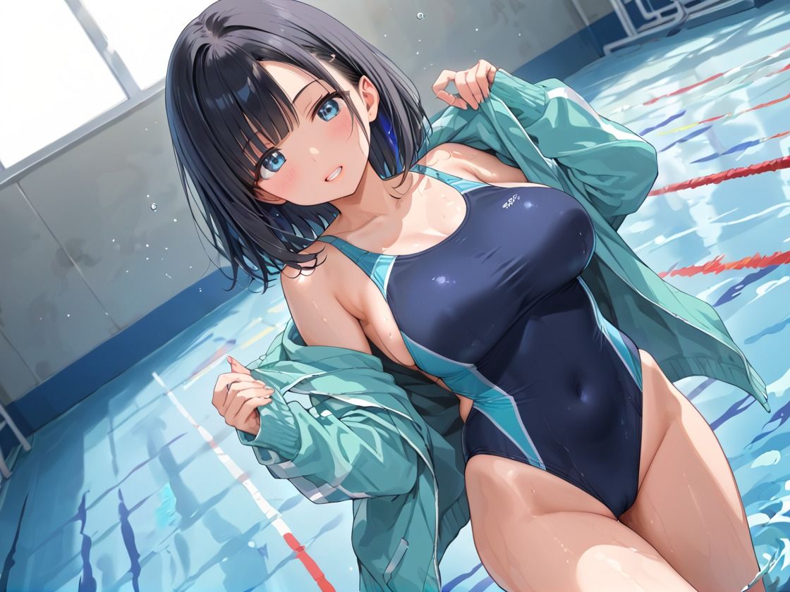 サンプル画像3:肉棒貪る 淫乱水泳部員(前屈勃漏) [d_521034]