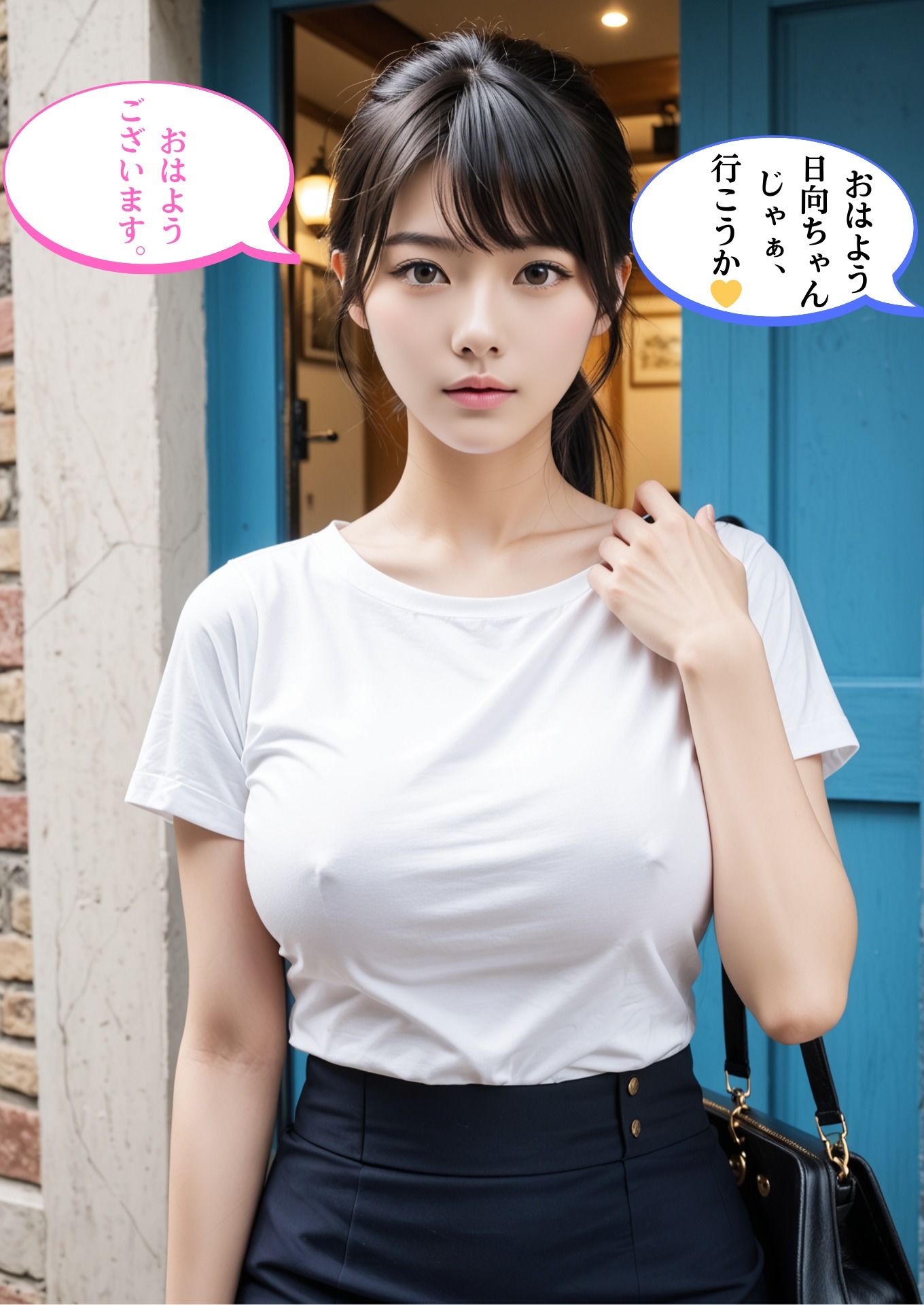 サンプル画像1:誘われたら断れない  都合のいいセフレ(シロウトAI美女AMU) [d_521056]