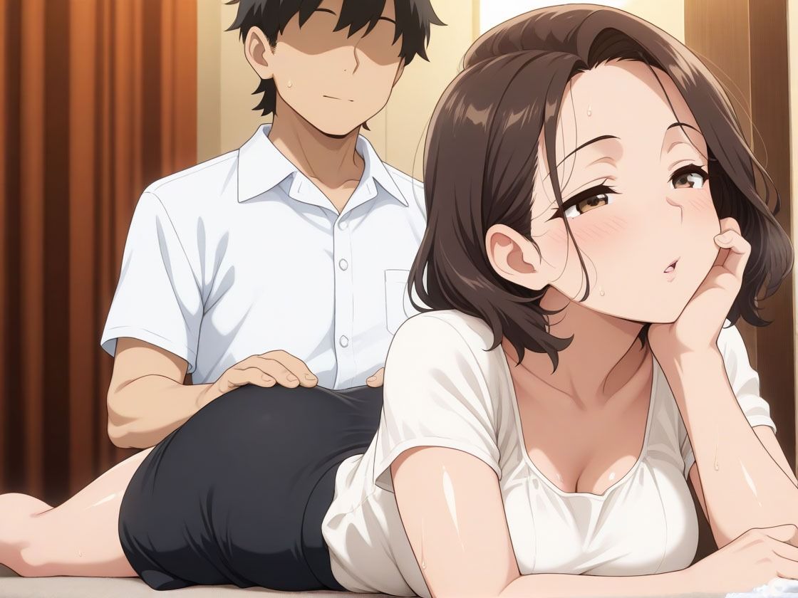 サンプル画像1:出張マッサージ師のHテクとデカマラにメス堕ちした若妻(ピンクムーン) [d_521200]