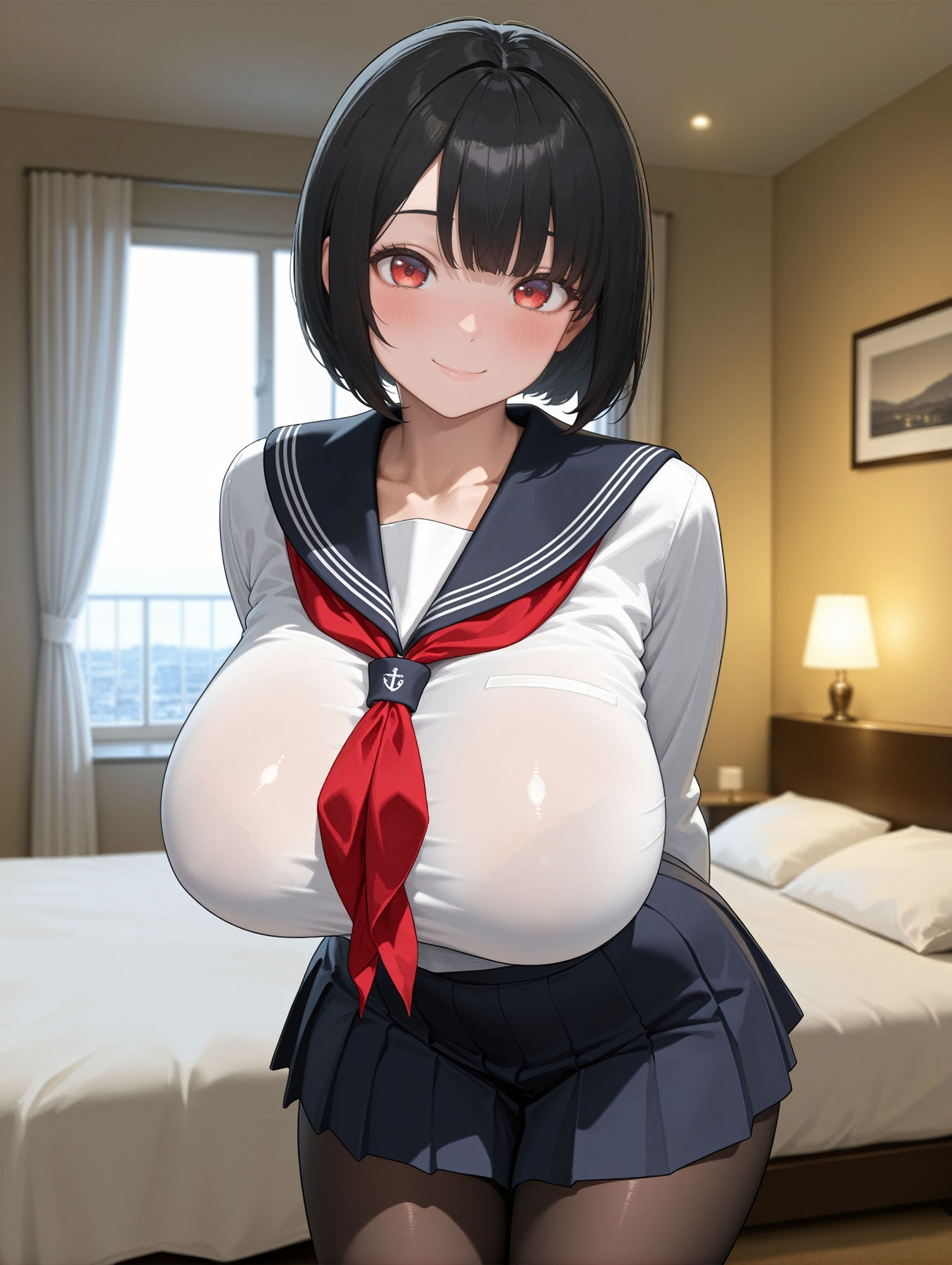 サンプル画像1:優等生JKの淫らな一面(（株）zou乳業) [d_521214]