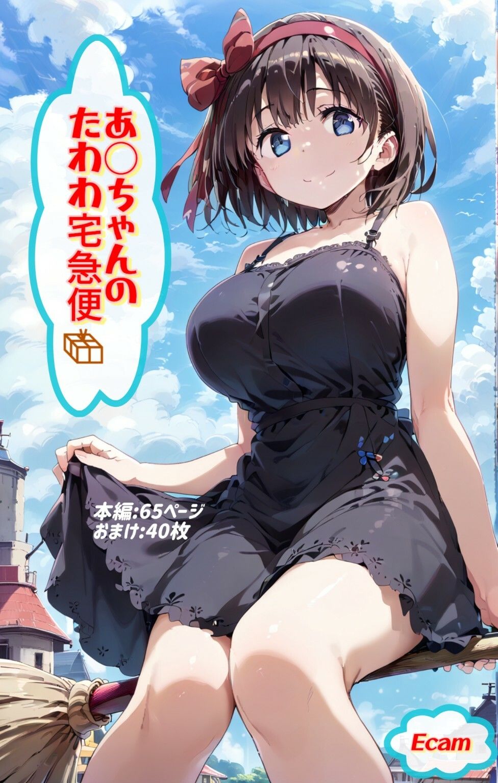 サンプル画像1:あ○ちゃんのたわわ宅急便(Ecam) [d_521256]