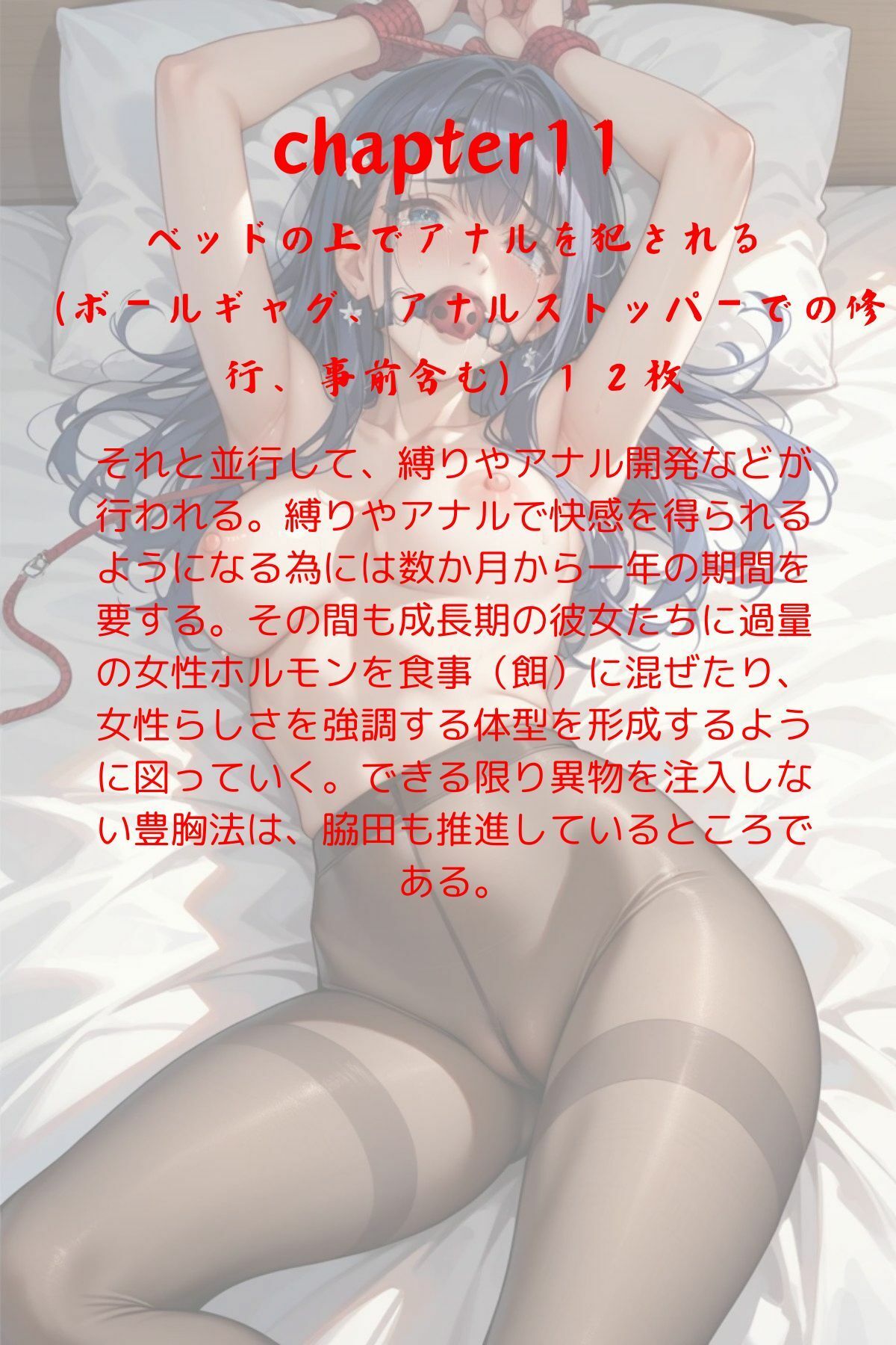 サンプル画像3:【ストーリー付】ソドムの誘惑 洗脳の街第二弾 変態好事家脇田の不適切な愉しみ とある催〇師の仕業により 洗脳の街から連れ去られた娘たちのその後(不適切なアイツ) [d_521331]