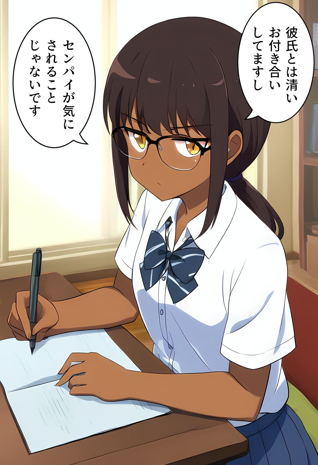 サンプル画像1:他人の彼女を勝手に気持ちよくしちゃう本(褐色眼鏡工房) [d_521372]