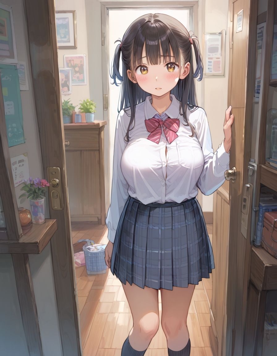 サンプル画像1:巨乳な妹を中出し支配 ゲームで負けたら生挿入！性感帯攻略中(ひつじ雲) [d_521529]