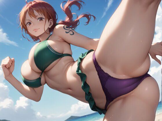 サンプル画像2:ナミのむっちりパンツ(wabigraph ワビグラフ) [d_521585]