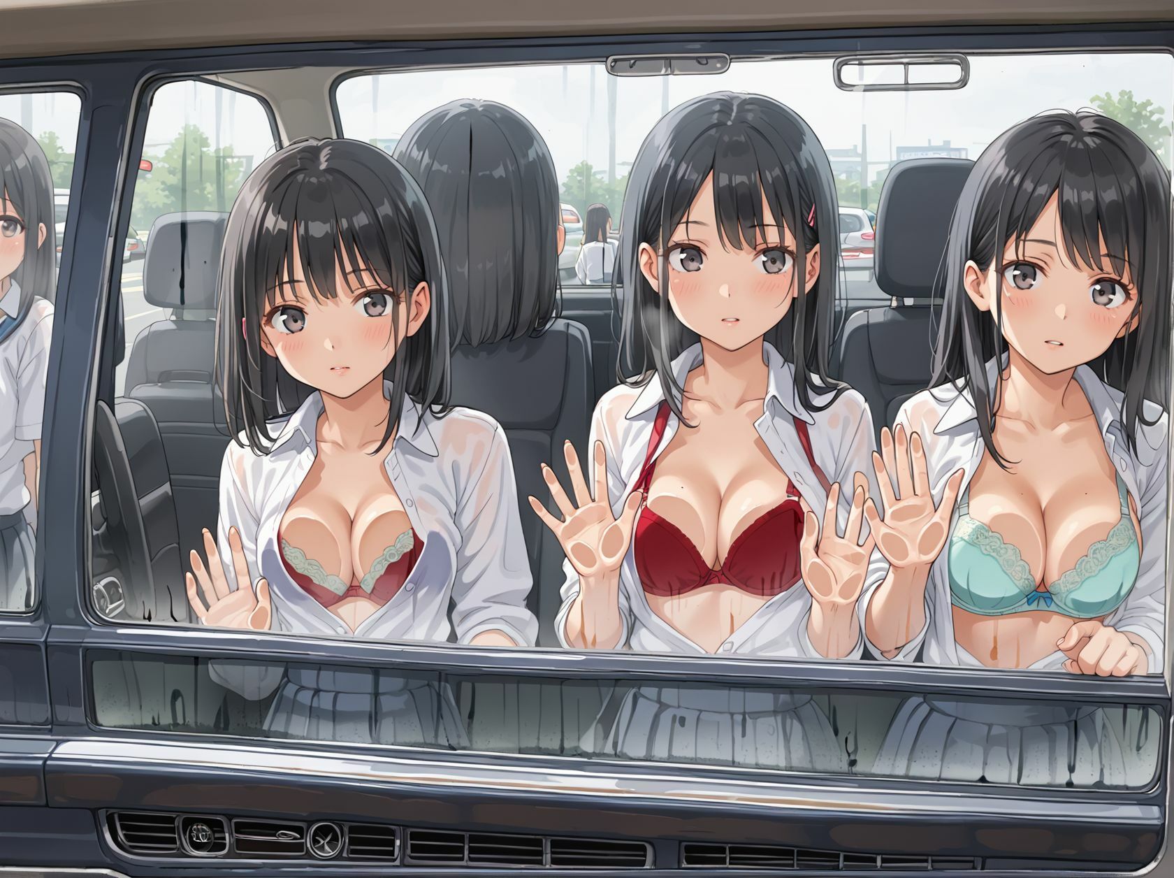 サンプル画像6:種抜旅館 女子校生による洗車バイト編(Akizuki) [d_521593]
