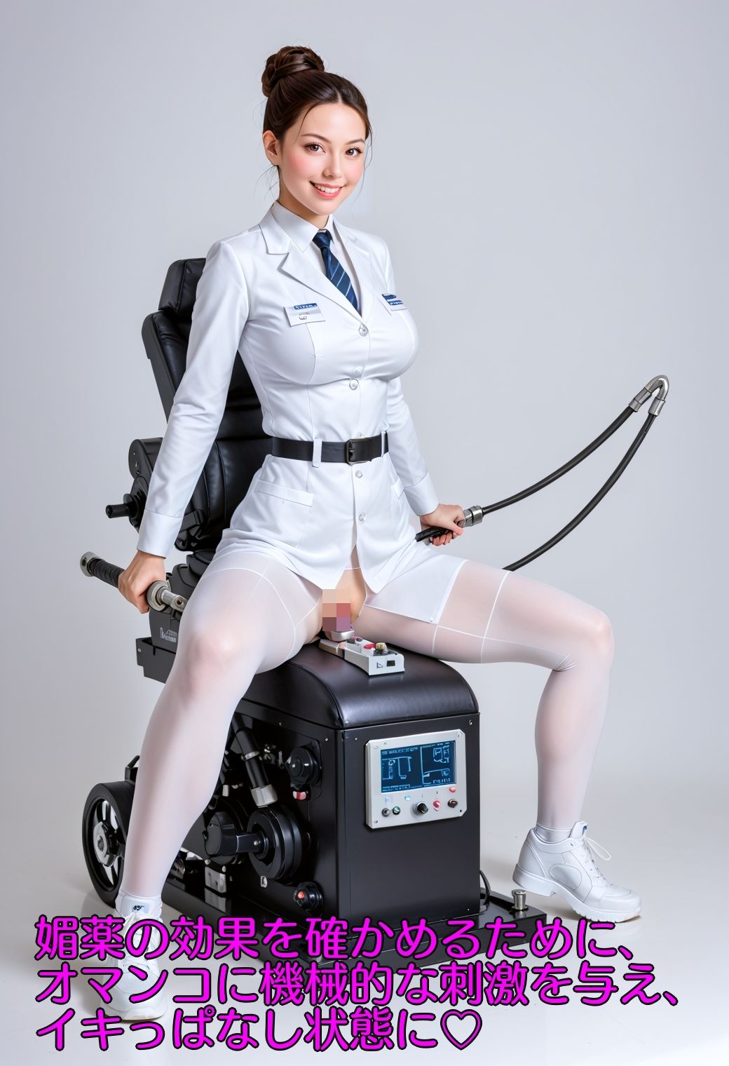 サンプル画像3:媚薬メーカー女性研究員のガンギマリ変態肉便器の日常3(Tacoske) [d_521636]