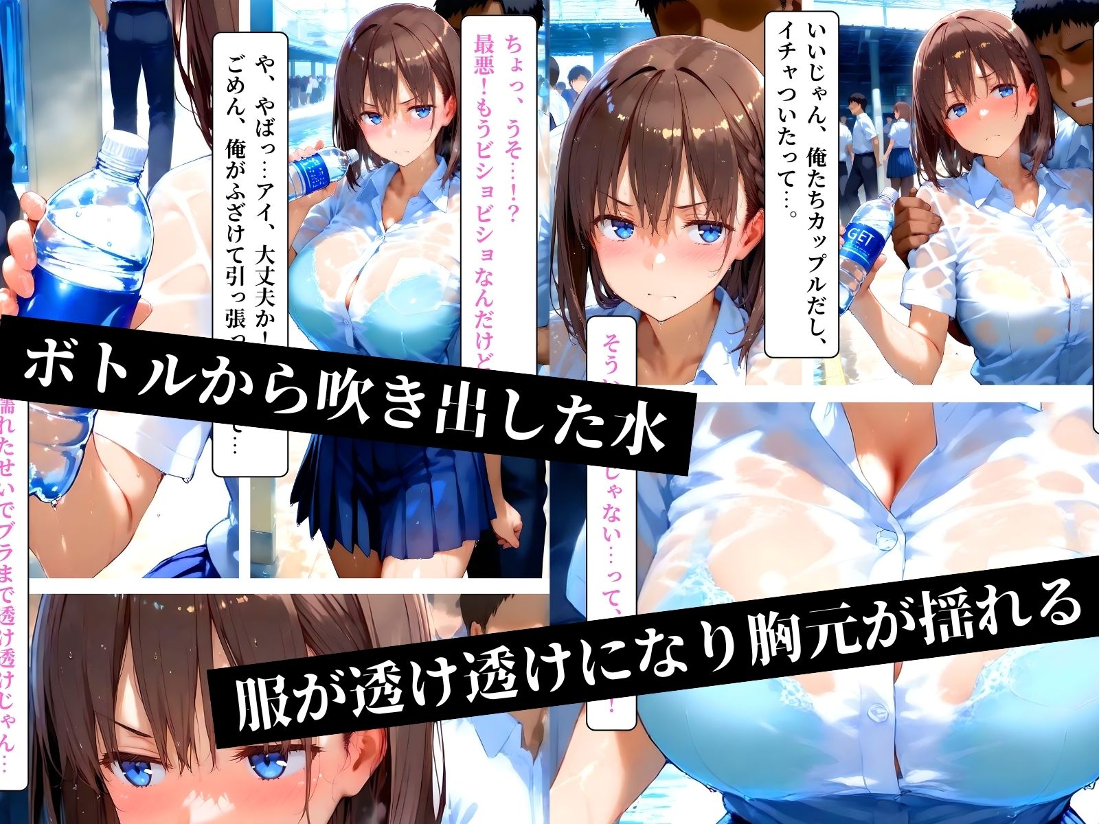 サンプル画像3:たわわ愛 イチャラブセックス  〜初めて一線を越える焦れ甘ラブストーリー〜(チーズちくわ部) [d_521795]