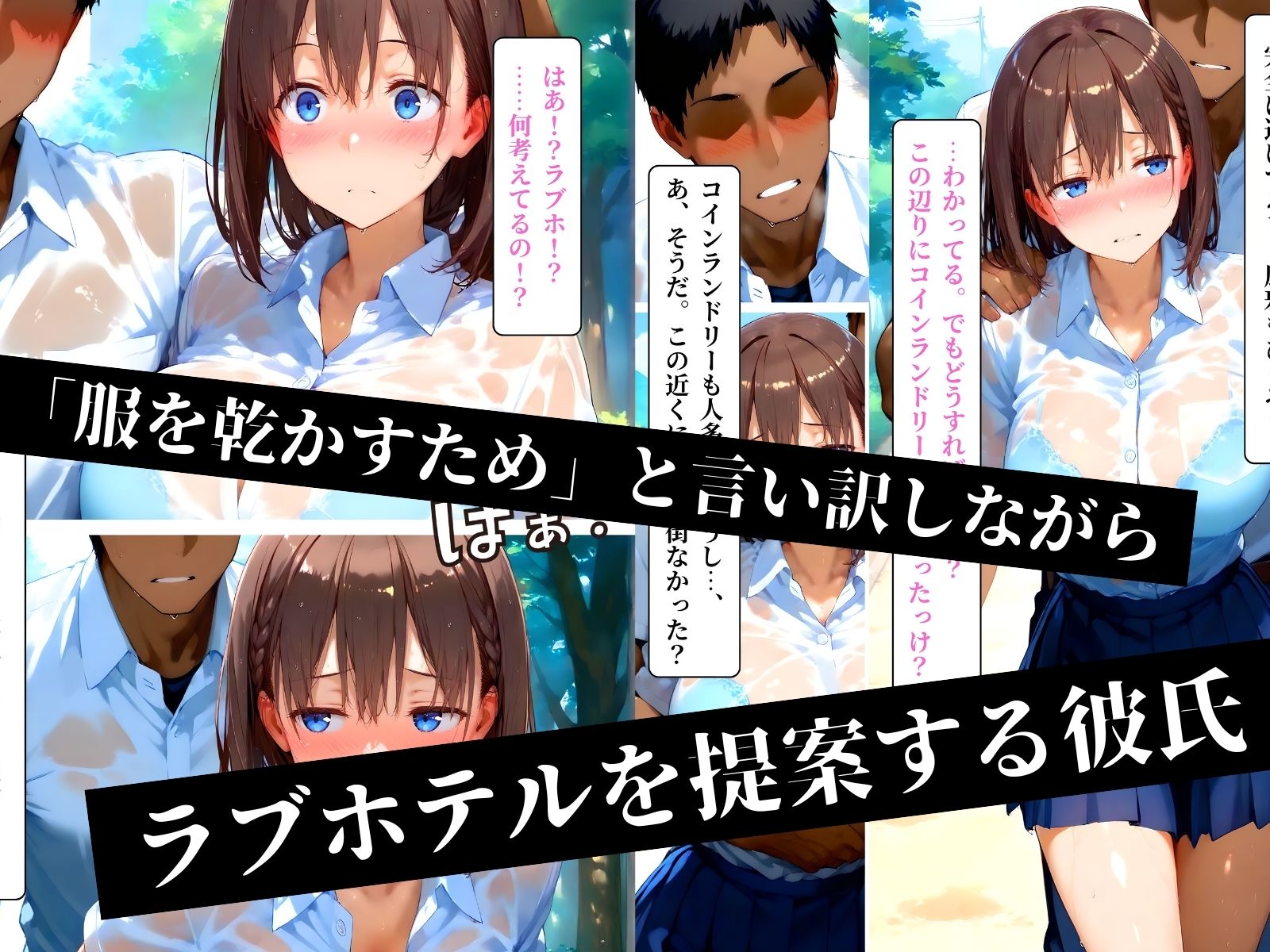 サンプル画像4:たわわ愛 イチャラブセックス  〜初めて一線を越える焦れ甘ラブストーリー〜(チーズちくわ部) [d_521795]