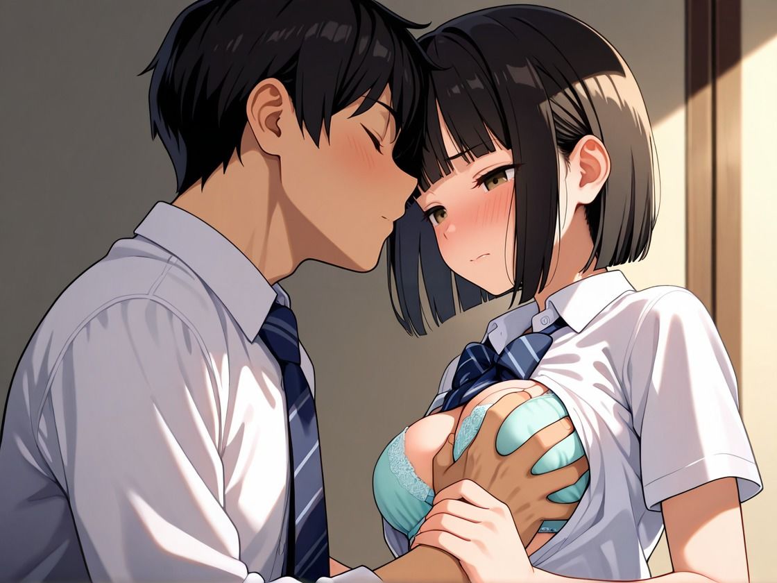 サンプル画像1:学園性活 2くみの脱がして調教(じゃいあんとふれんち) [d_521935]