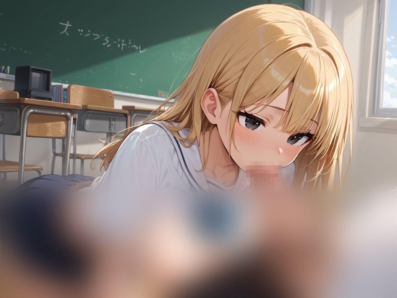 サンプル画像2:アヘ学園vol.1 〜爆乳ギャルだけどすぐにアヘっちゃう〜(美女造) [d_521953]