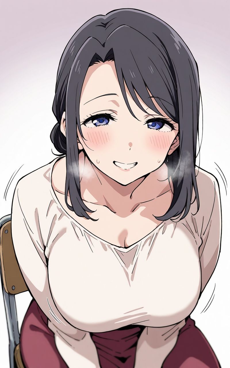 サンプル画像1:爆誕Hカップ人妻の性事情ファイル(スケベ椅子) [d_521955]