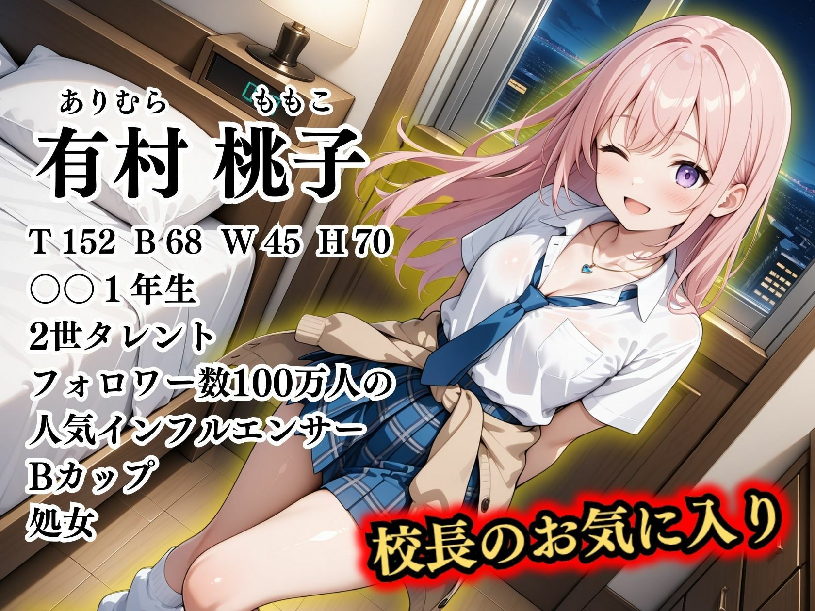 サンプル画像2:1万3000人の生徒を抱いた校長による有村桃子への性指導（ホテル編）(Re：ライト) [d_522019]