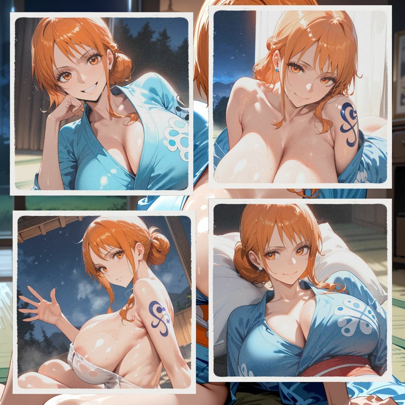 サンプル画像1:ナミ・ロビンとひたすらイチャイチャしたい2(alchy’s house) [d_522082]