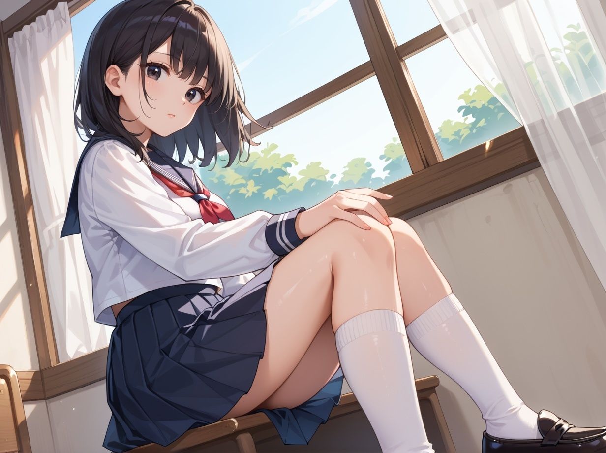 サンプル画像1:地味めな女子校生彼女にしたら 感度最高だった話(妄想マカロン) [d_522162]