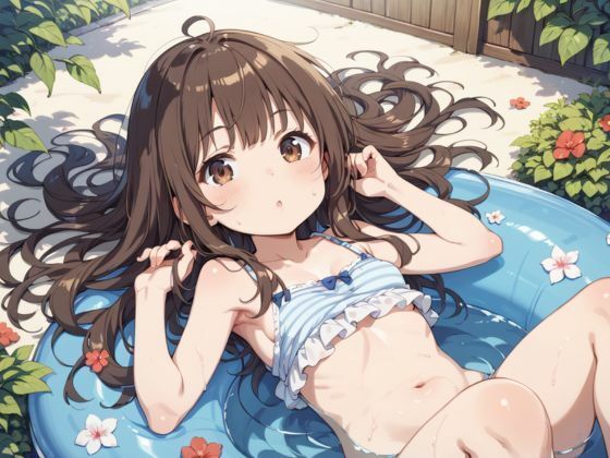 サンプル画像1:貧乳処女のロリ少女は欲求不満！初めてのセックスで初めての中出し(むちむちペンギン) [d_522164]