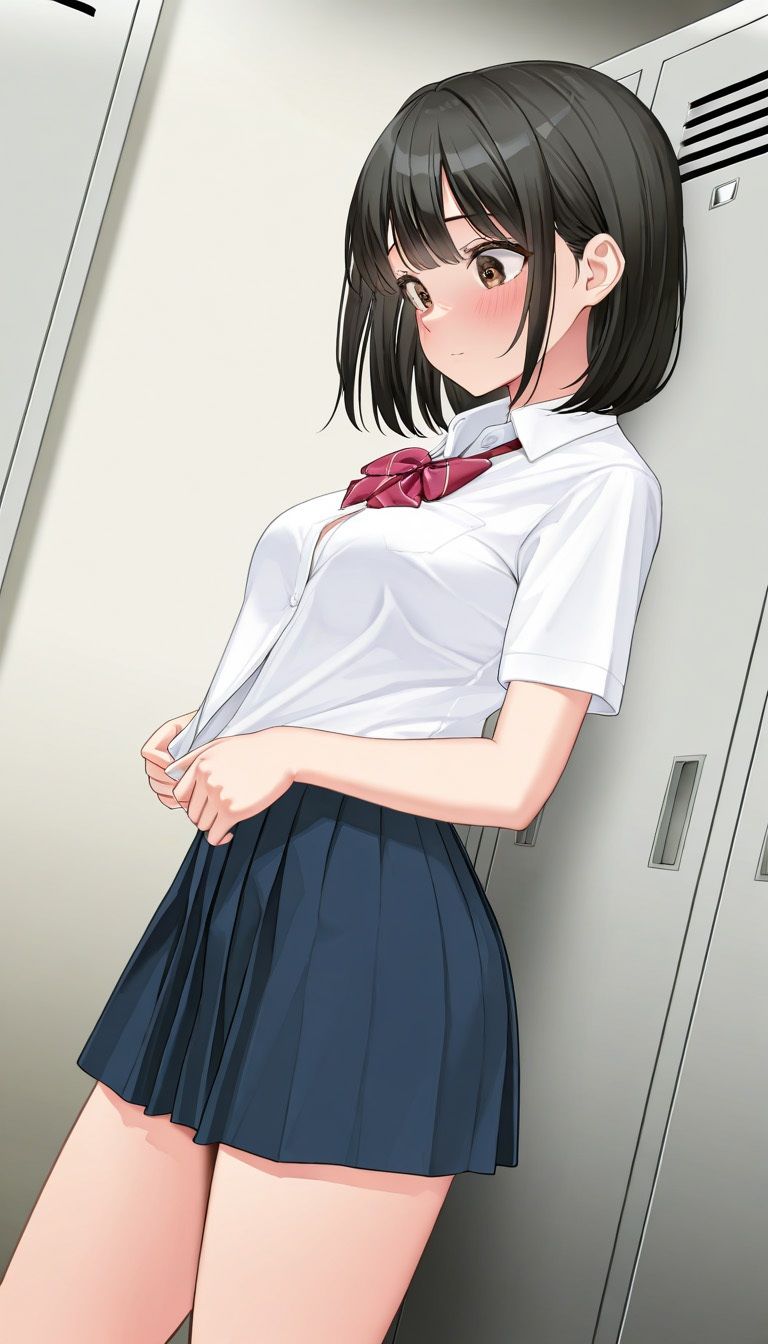 覗き見着替えJK（150枚）