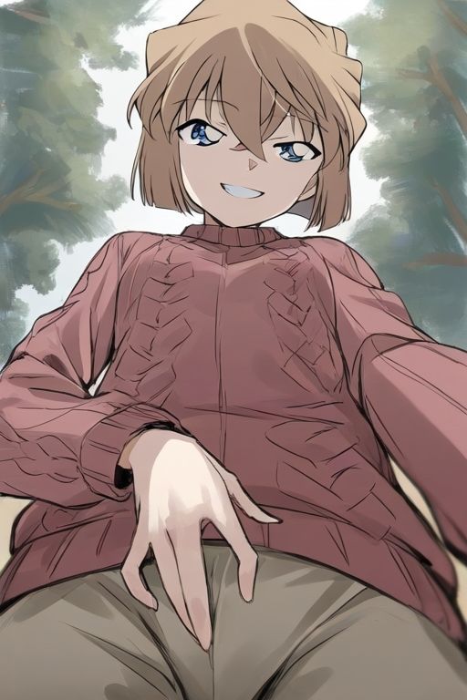 サンプル画像3:名探偵〇ナンが成人向けの雑誌だったら(催●スマホの淫魔) [d_522221]