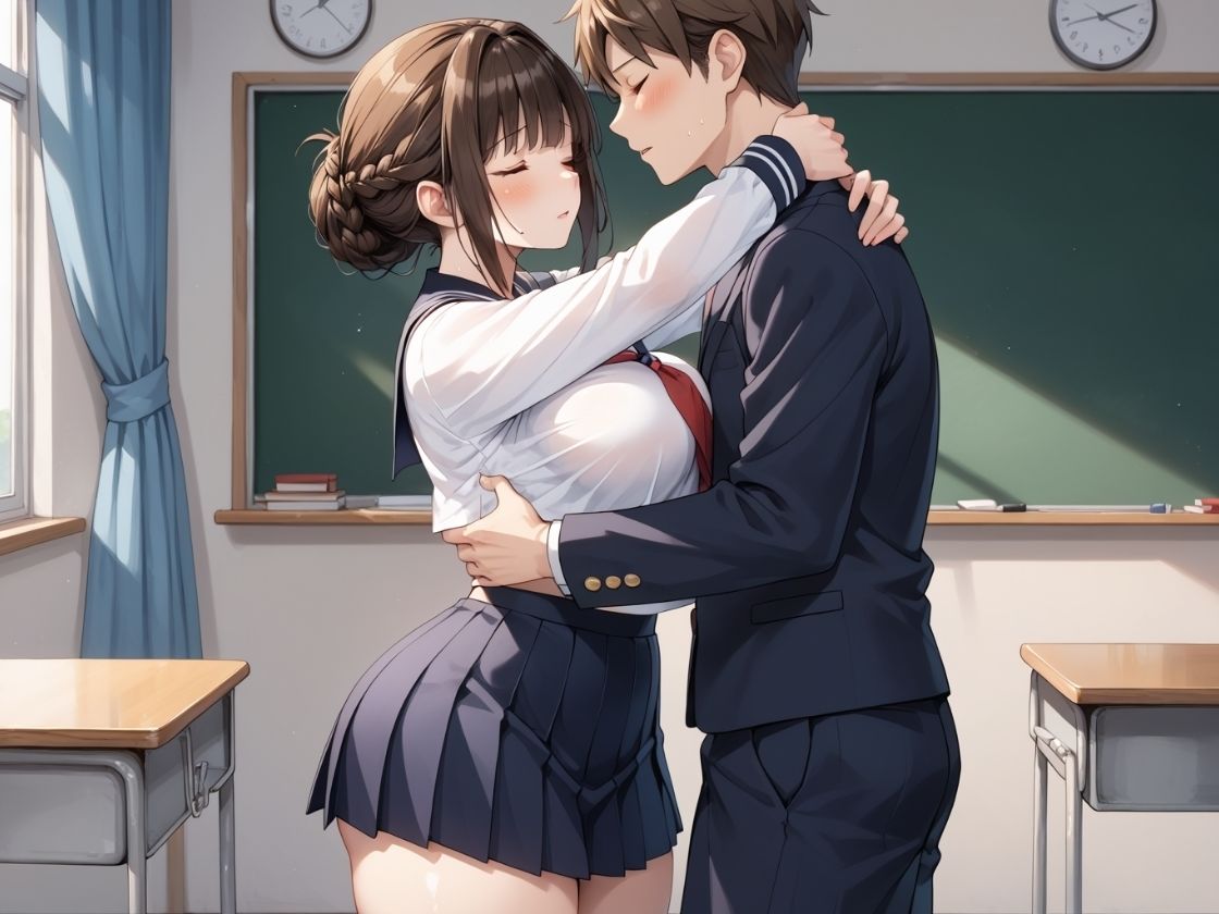 サンプル画像1:清楚な後輩を種付けプレスで犯しまくり性交〜むっつりエロくて壊滅的ザコまんこ〜(そいやっさ) [d_522289]