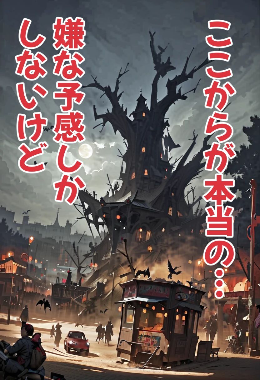 サンプル画像5:ゾンビオデコメガネちゃんと闇テーマパークでデート 巨乳・セックス編(コーンパン) [d_522458]