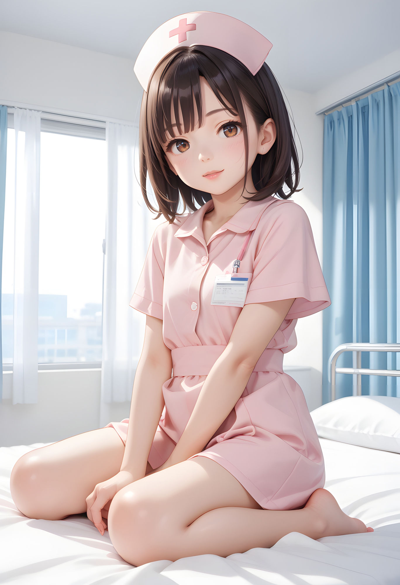 サンプル画像1:性心病棟性処理科  性社員看護師の最先端ED治療「一緒に気持ちよくなろ…？」(2次元は正義！) [d_522510]