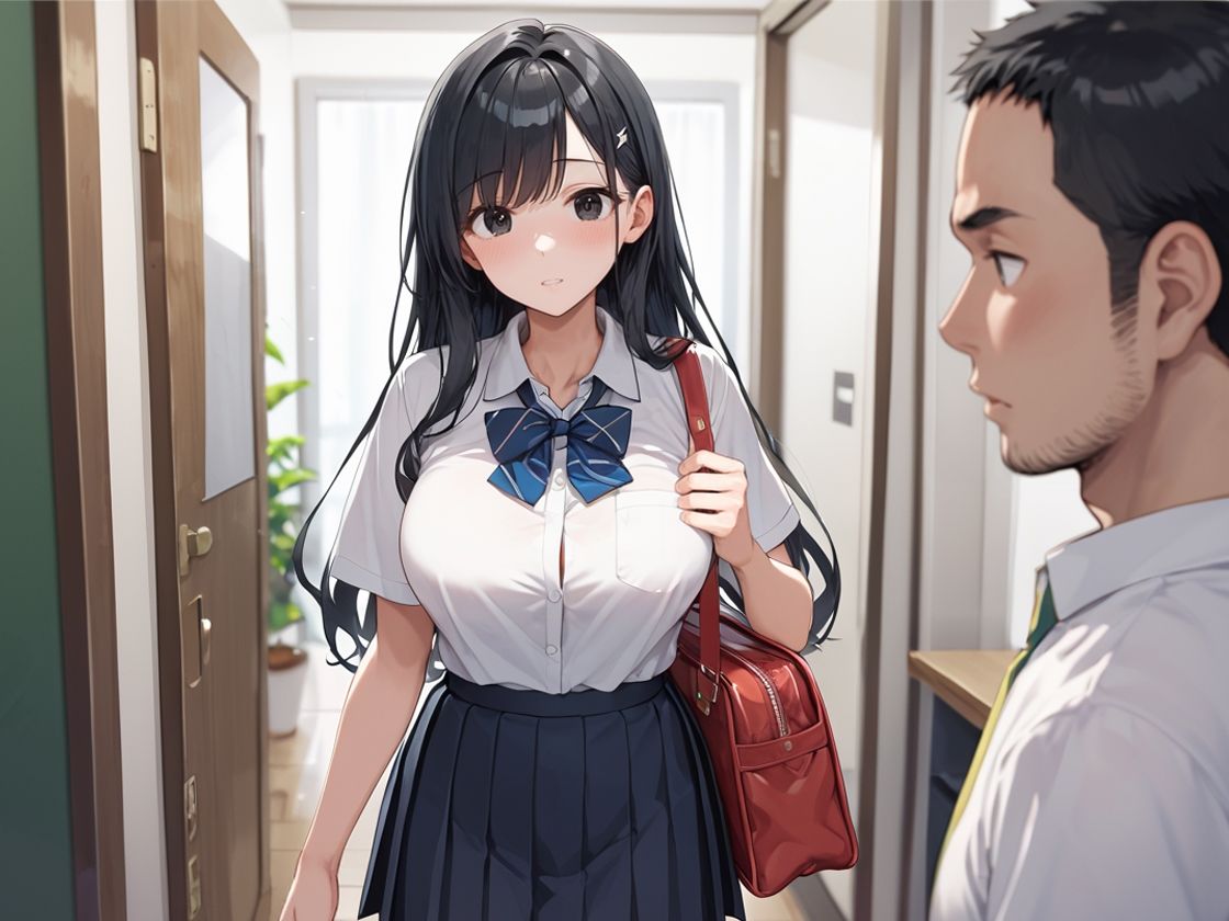 サンプル画像1:お嬢様優等生を自宅に連れ込み中出し調教(蜜愛ハニー) [d_522566]