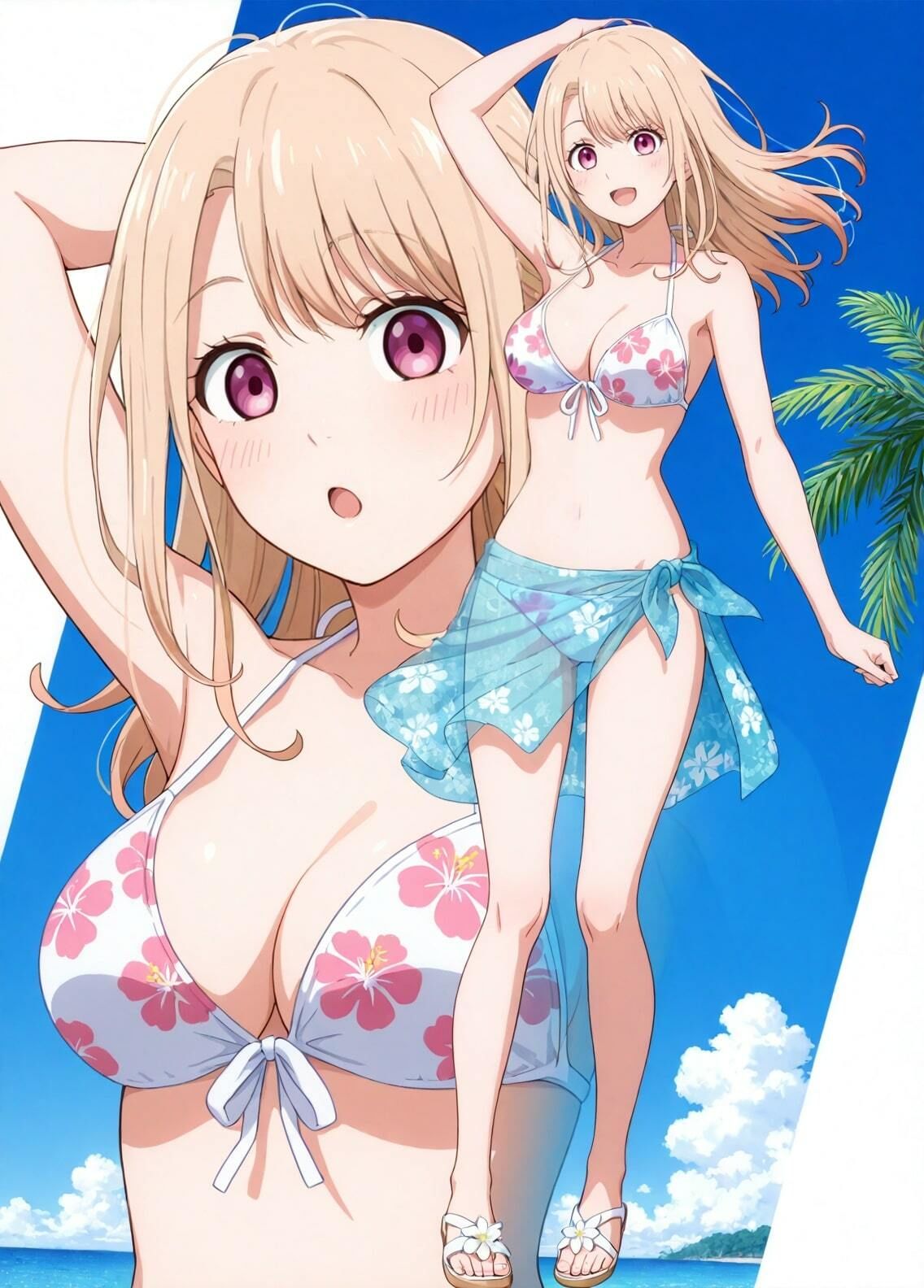 サンプル画像2:「黒岩メダカに私の可愛いが通じない」川井モナ  セクシー写真集（全500枚）(人の海) [d_522615]