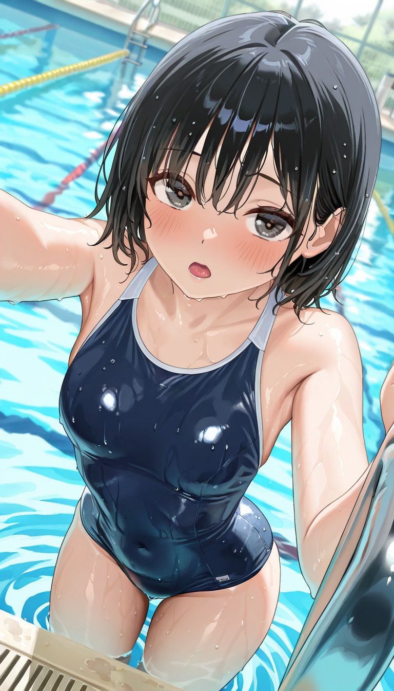 サンプル画像1:スク水ボブJK（500枚）(MurabitoX) [d_522627]