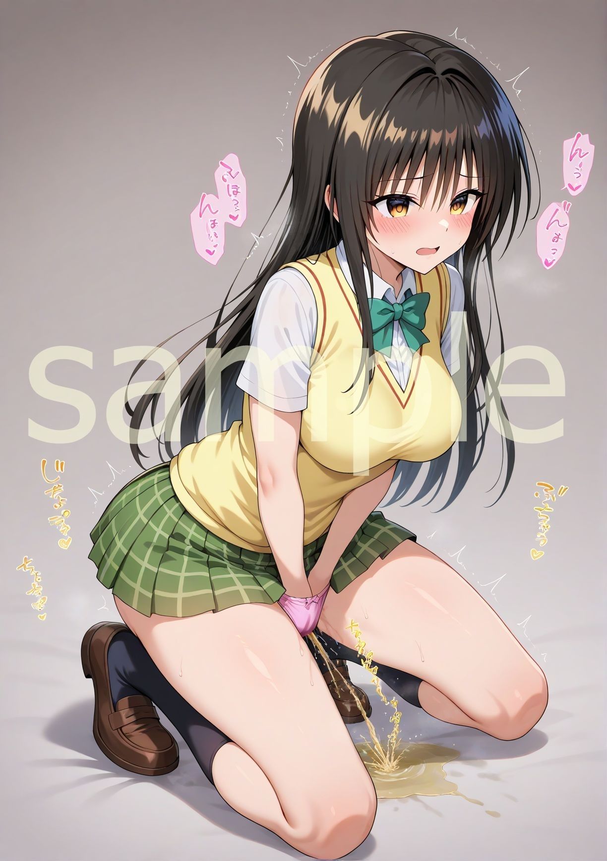 サンプル画像3:【永久保存版】超絶ヤバいっ！お漏らし日記｜古◯川 唯 編(お尻倶楽部) [d_522640]