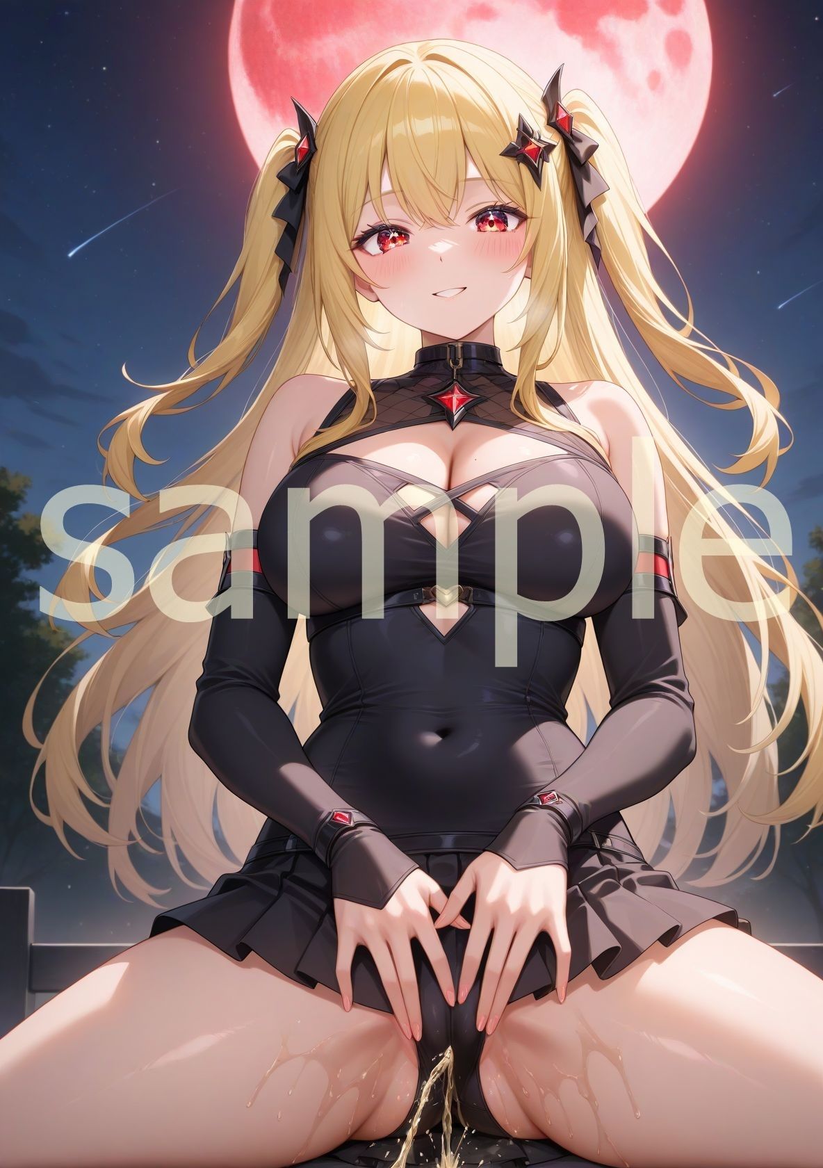 サンプル画像2:【永久保存版】超絶ヤバいっ！お漏らし日記｜金色のヤ〇 編(お尻倶楽部) [d_522655]