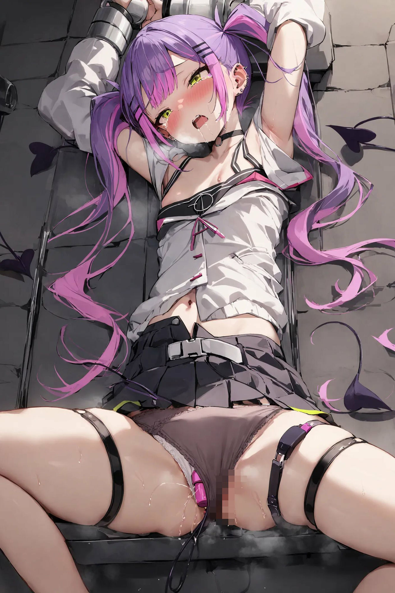 サンプル画像1:完全固定強●絶頂責め2〜常闇トワ編〜(えるごらぼ) [d_522656]