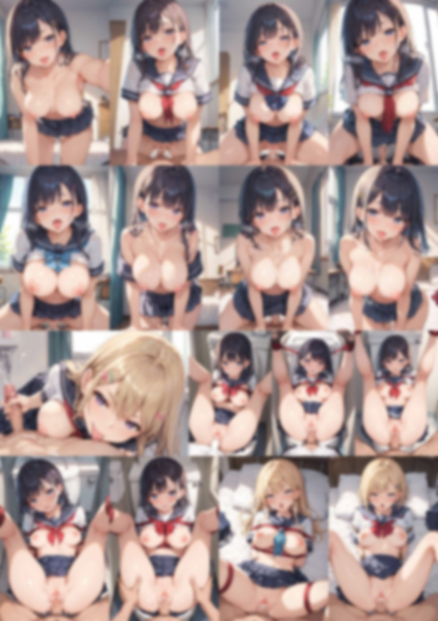 サンプル画像5:パイズリフェラ用制服性奴●(marchun2) [d_522659]