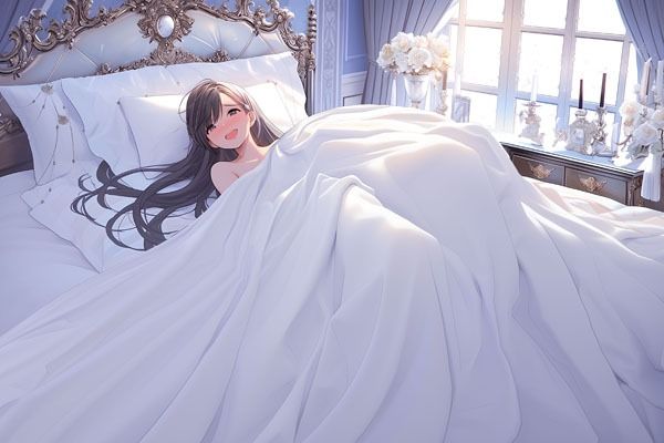 サンプル画像5:ドレス美少女37番外編  快楽イン・ザ・ベッド(Dresscco) [d_522693]