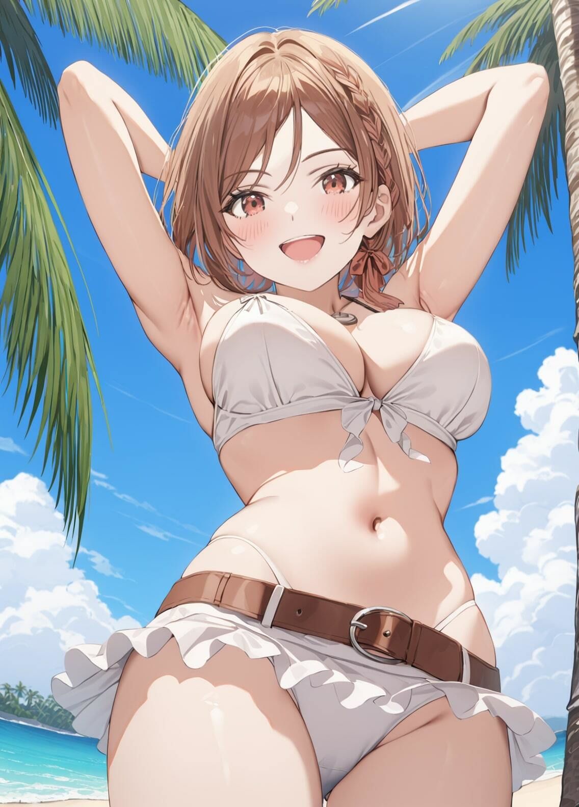 サンプル画像2:「クラスの大嫌いな女子と結婚することになった」桜森朱音セクシー写真集（全500枚）(人の海) [d_522746]