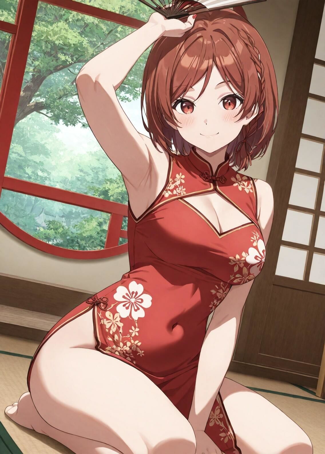 サンプル画像5:「クラスの大嫌いな女子と結婚することになった」桜森朱音セクシー写真集（全500枚）(人の海) [d_522746]