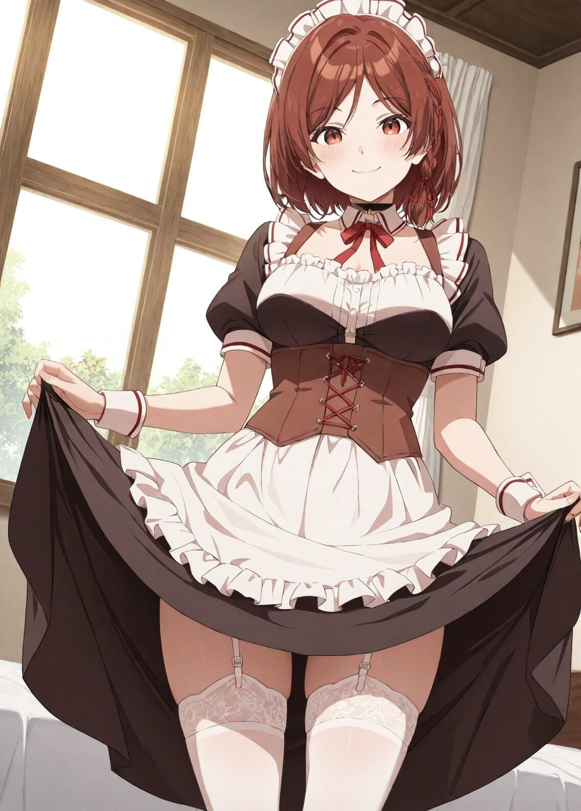 サンプル画像6:「クラスの大嫌いな女子と結婚することになった」桜森朱音セクシー写真集（全500枚）(人の海) [d_522746]