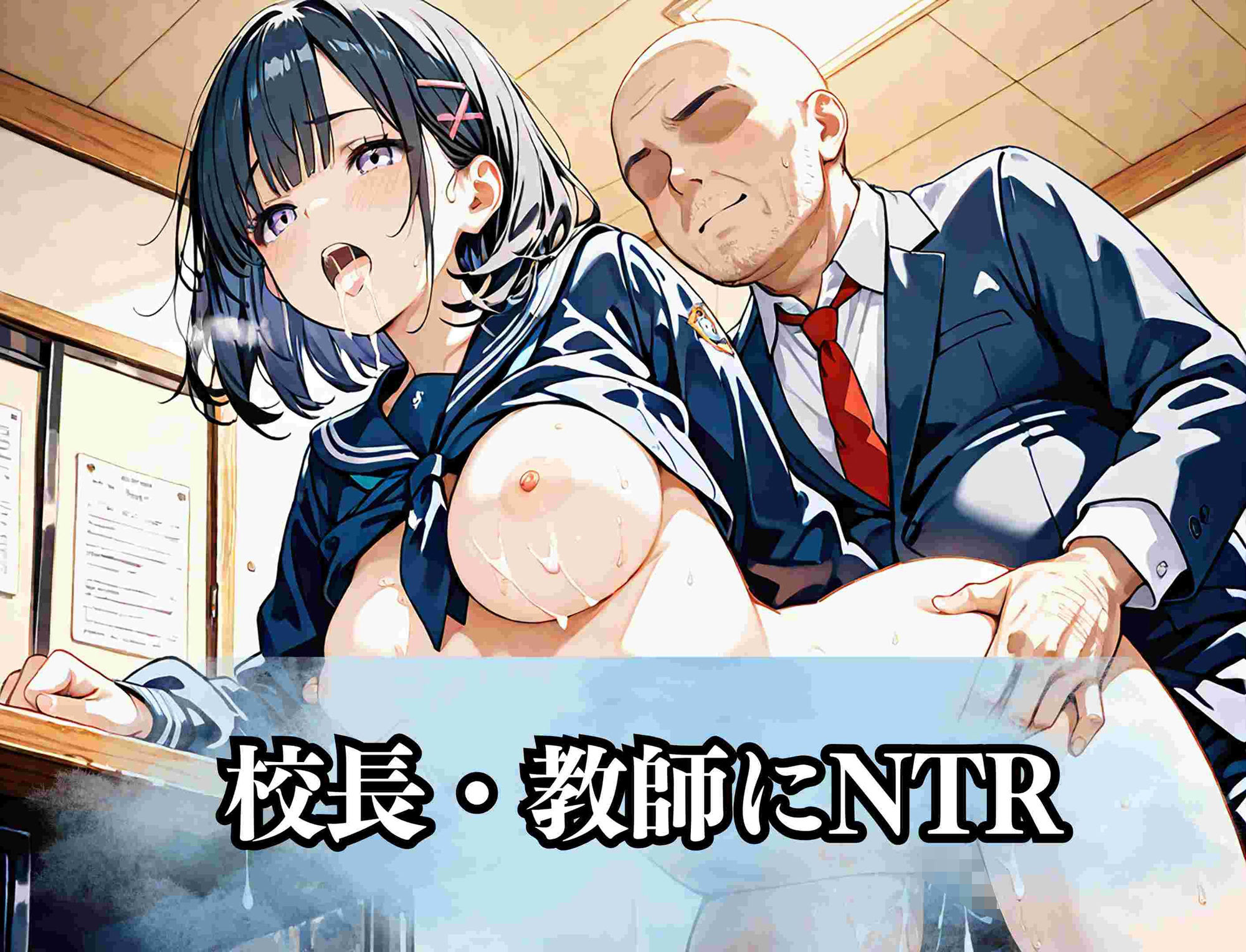 サンプル画像5:えちえち彼女が・・他人棒に堕ちていくNTRストーリー(満開の花園) [d_522774]