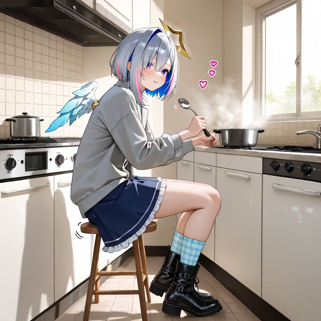 サンプル画像1:ホ〇ライブ イチャイチャ同棲  天〇かなた(Secret☆Connection) [d_522811]